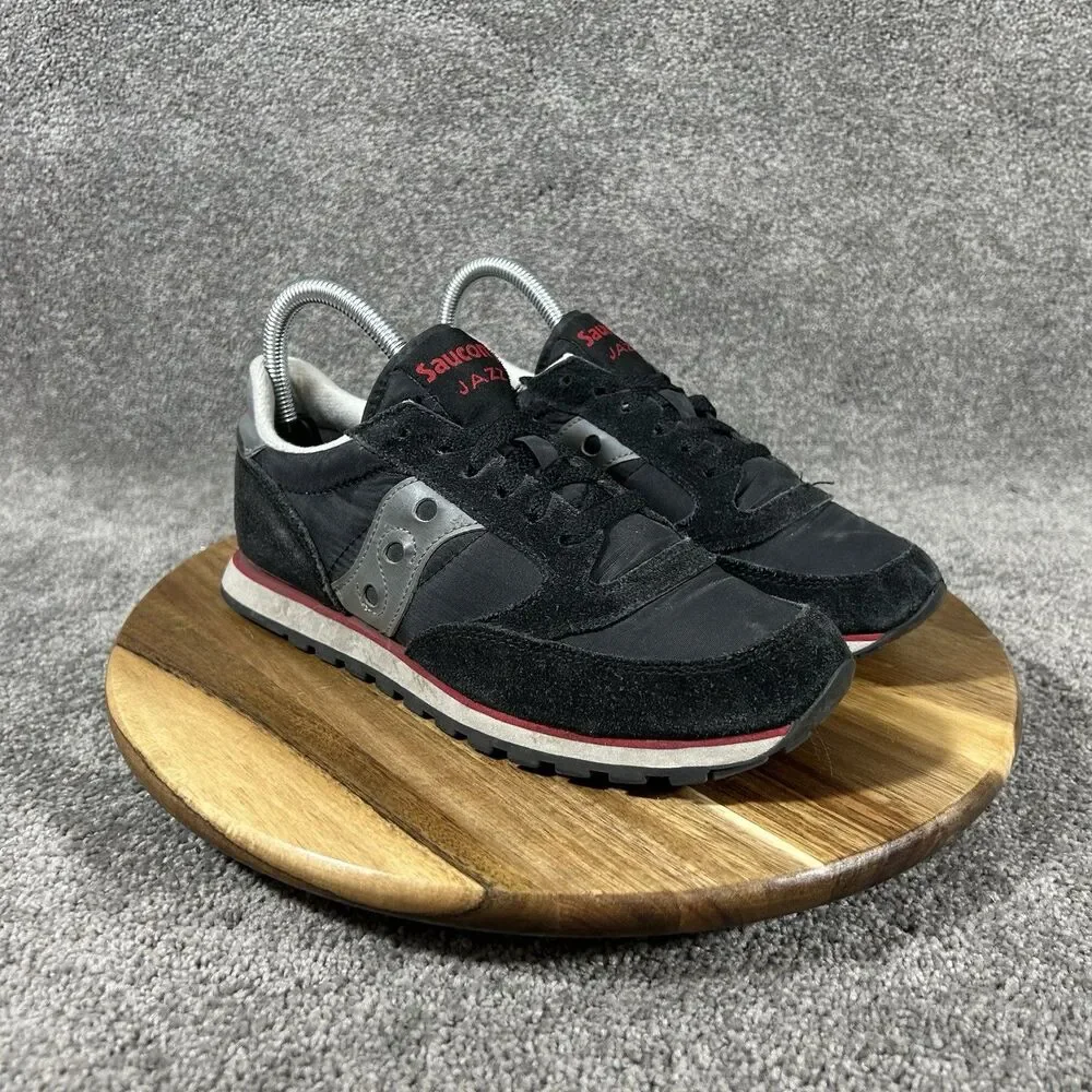 Saucony Jazz Low Pro 1866-7 Women’s Size 7 Black Trail Athletic Shoes Used